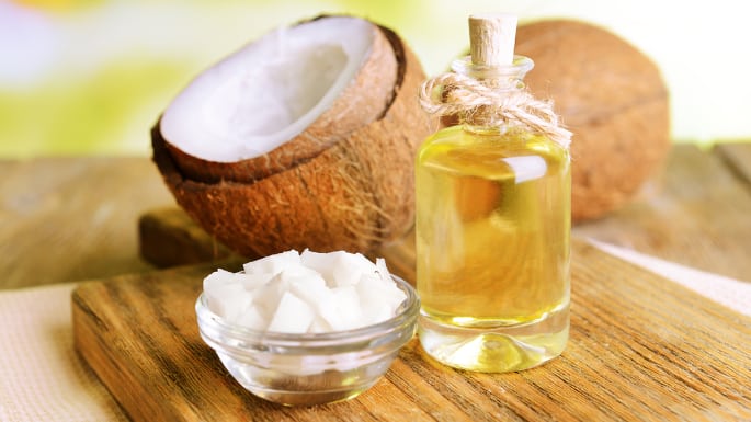 coconut and coconut oil extract